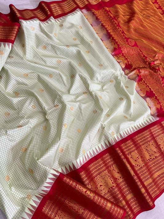 Athiya | Gadwal Sarees in pure Silk