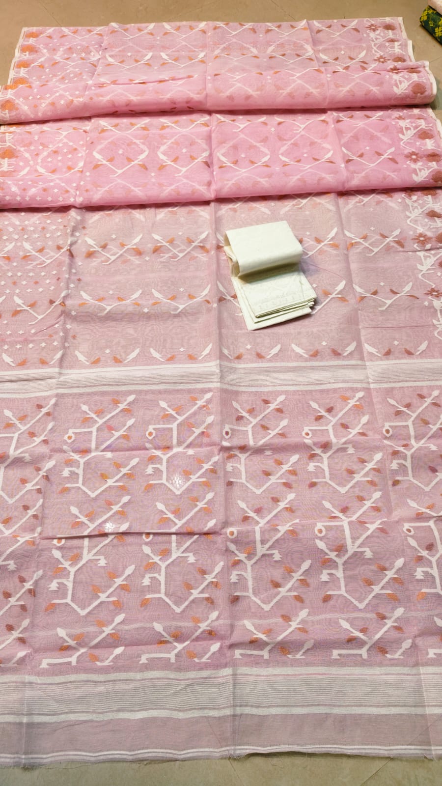 Janakiu | Half Silk Jamdani