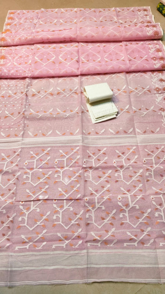 Janakiu | Half Silk Jamdani