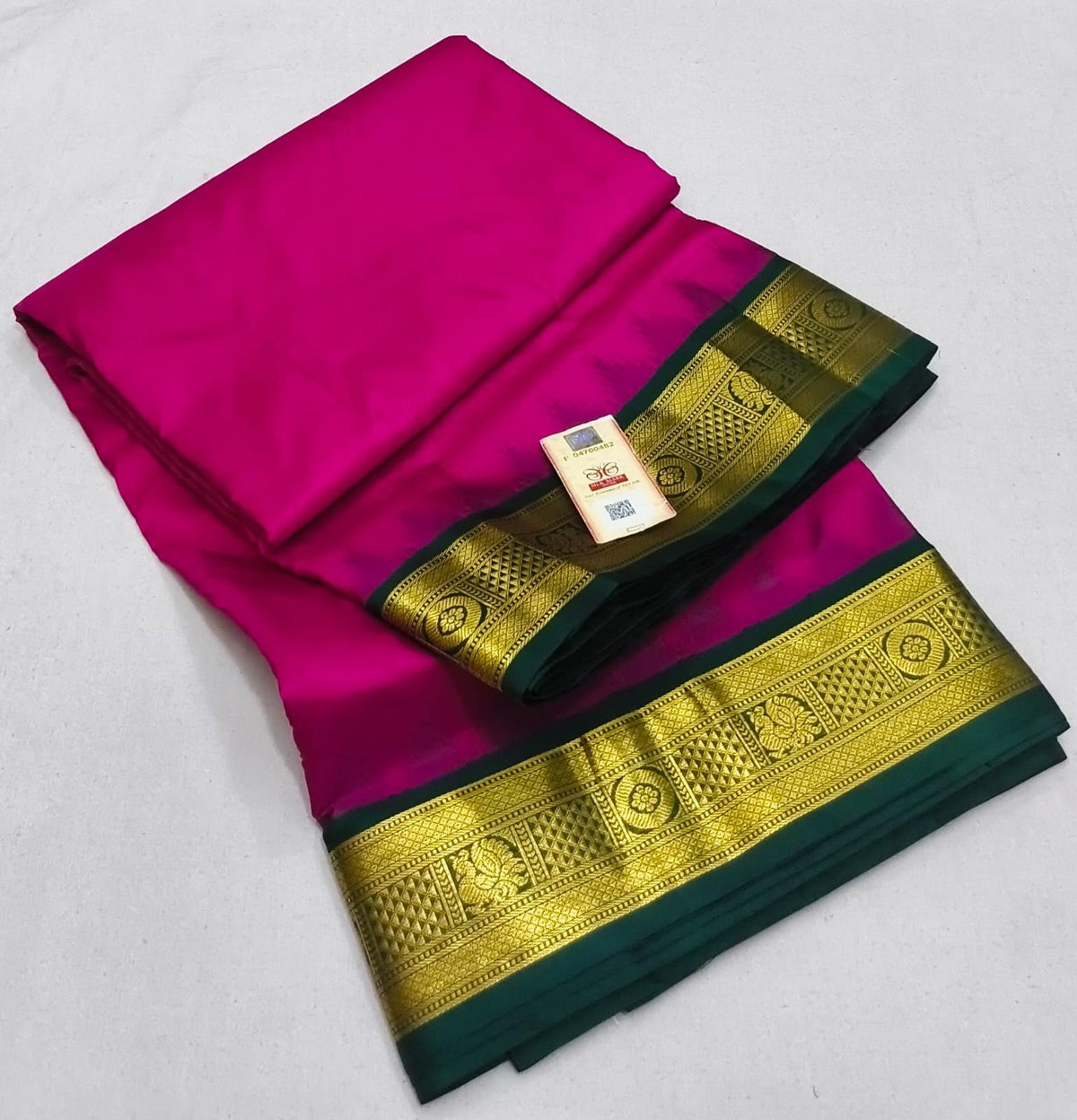 9 yards pure silk kanchipuram saree