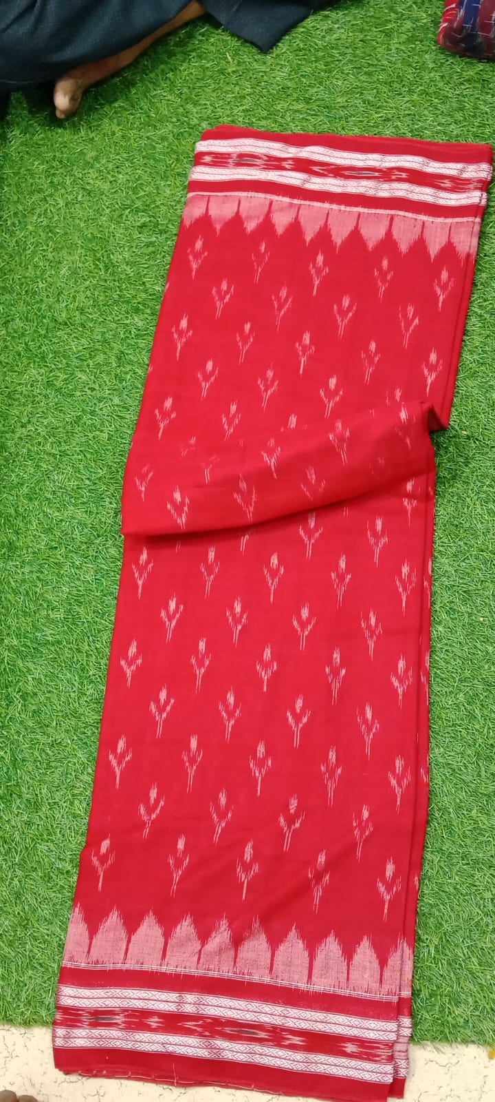 Svaraaj | Sambalpuri Cotton Ikat Saree