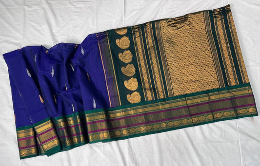 Farah | Gadwal Sarees in Silk Cotton