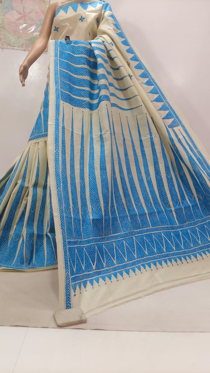 Pure Tassor kanthastich 
with bp 
Silk mark certified
