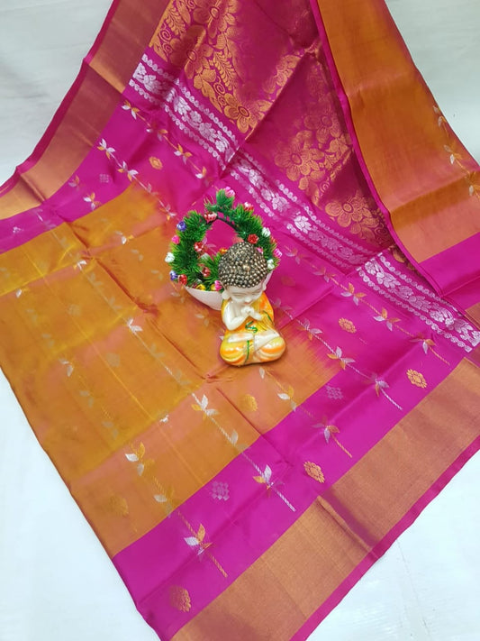 🌹💐uppada pattu 💐
🌹💐Butterfly checks Buta sarees 
Fabric:  uppada pattu /pattu 🌹💐