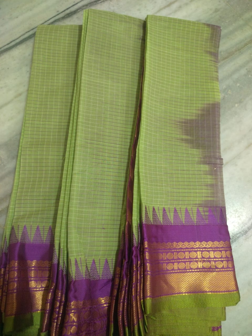cotton gadwal sarees no blouse rich pallav