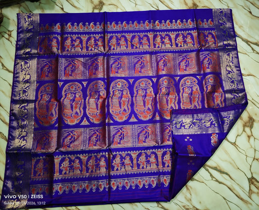 Bishnupuri Meenakari
 Swarnochuri 
Silk mark certified 