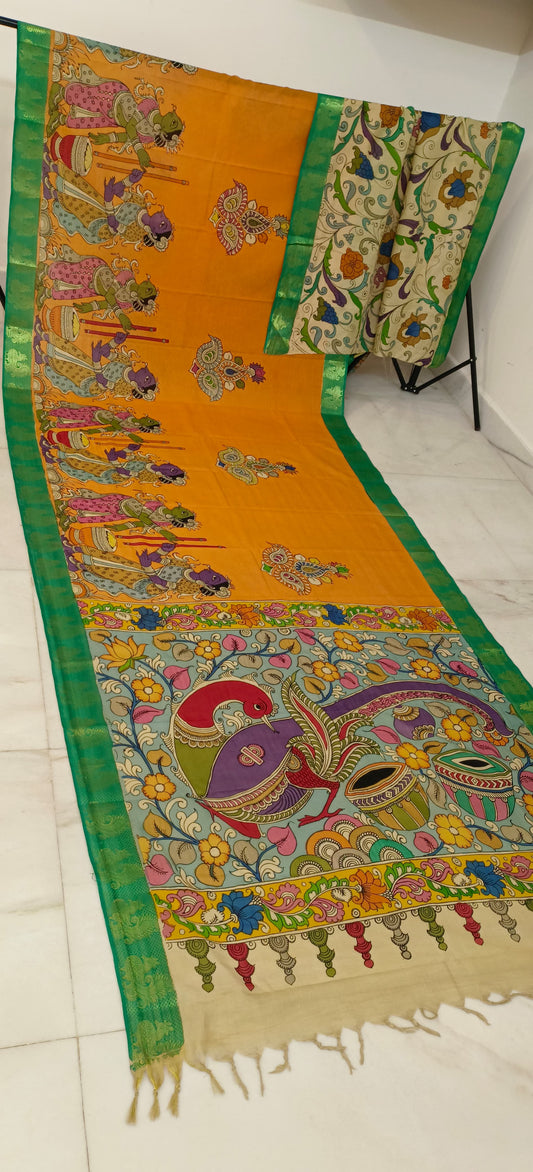 Benne | Kalamkari-Silk-Saree