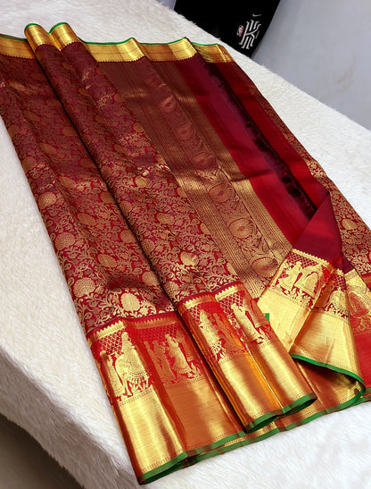 Lakshmi | 1G Gold Kanjeevaram Saree