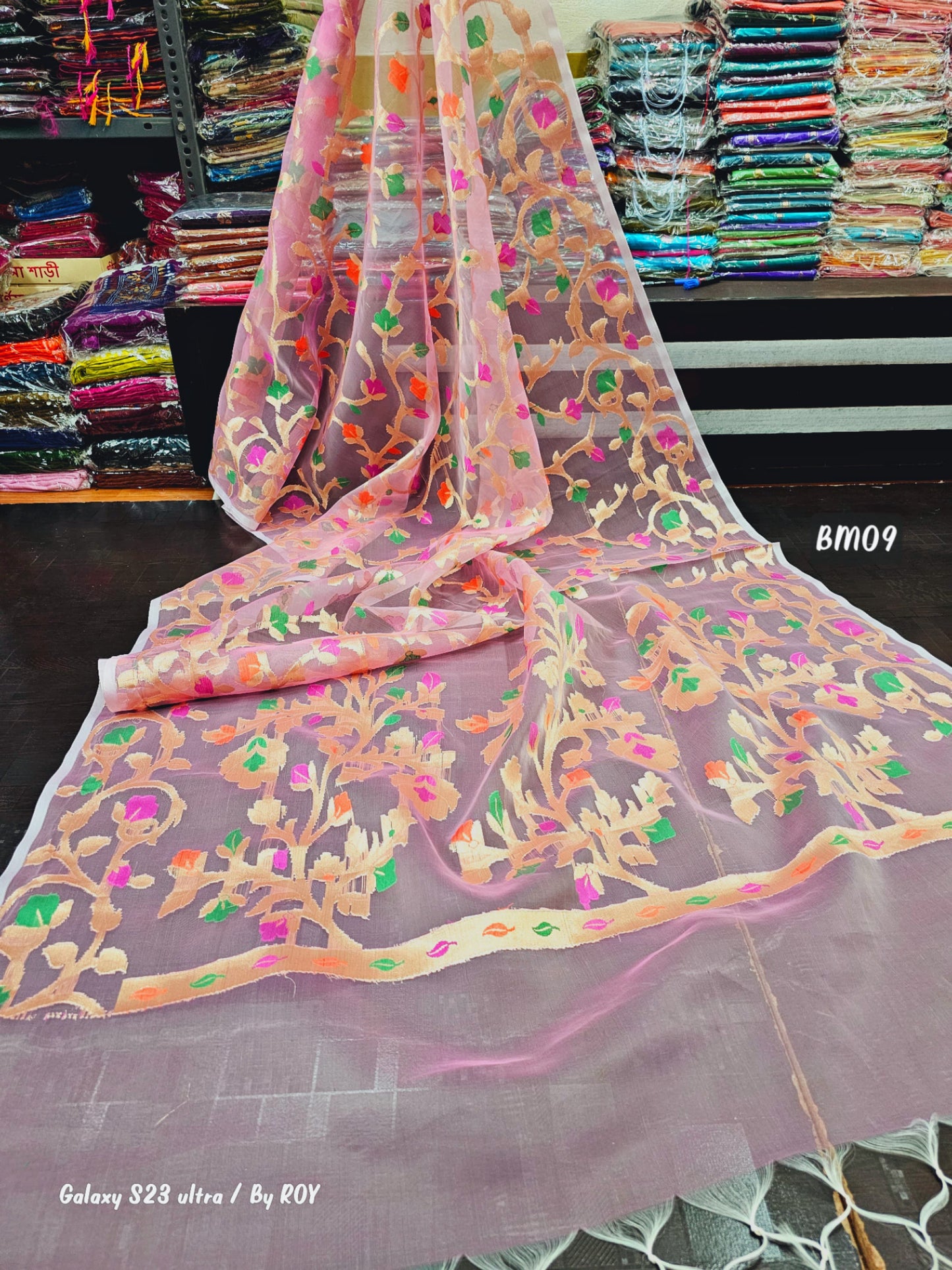 Yanima-muslin-jamdani | Muslin jamdani sarees