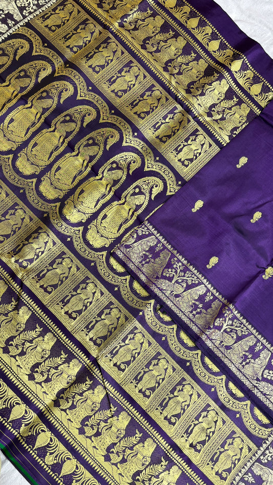 Baluchari sarees.
Material silk with bp.
With silkmark.