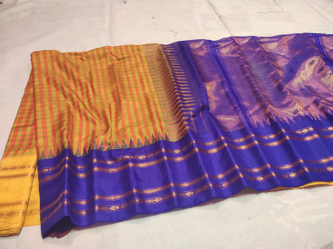 Maharathi-Gadwal| Gadwal Sarees in pure Silk