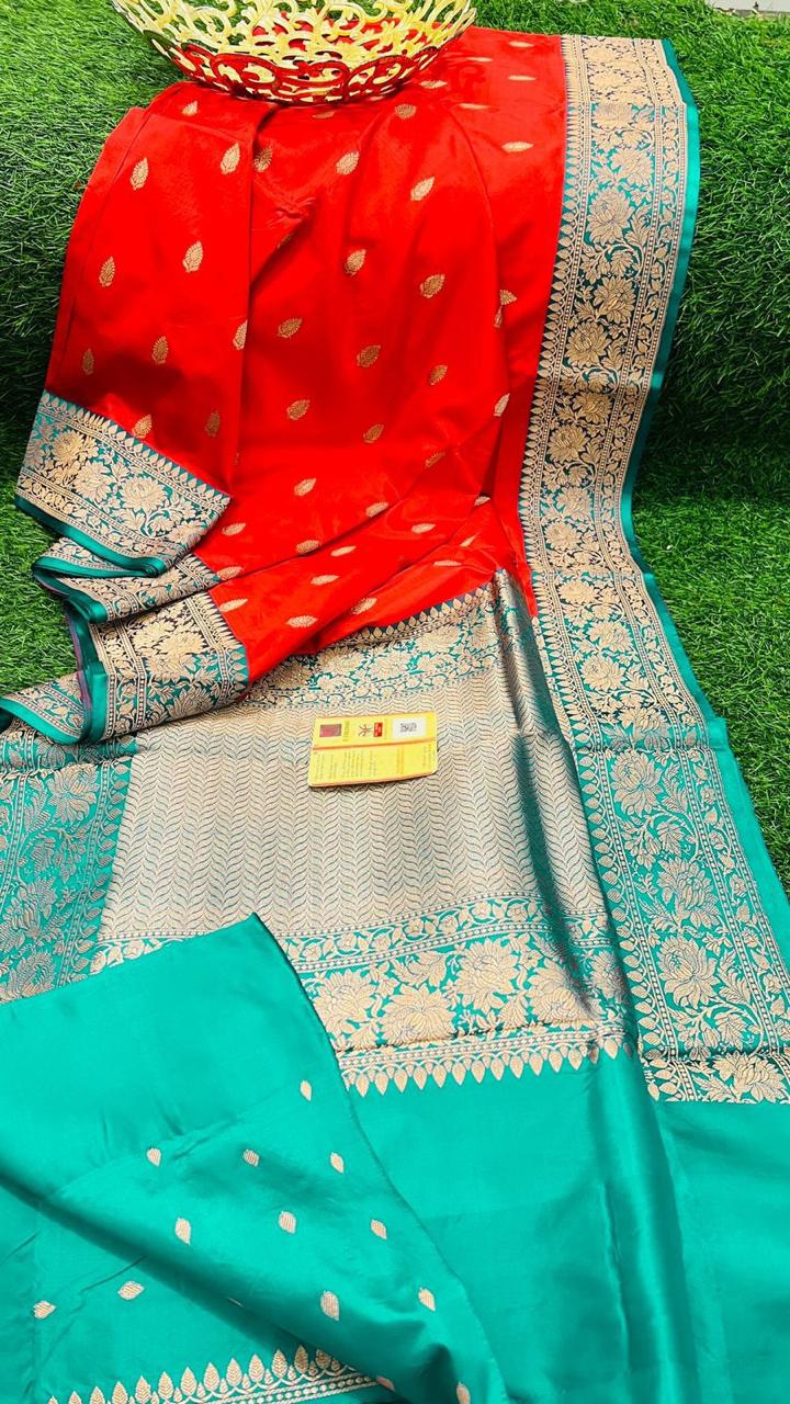 Beena-katan-silk | Banarasi Sarees in Katan Silk