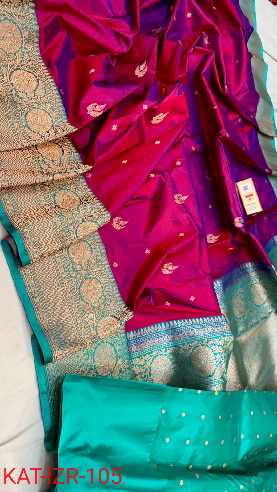 Burhani | Katan Silk Banarasee Saree