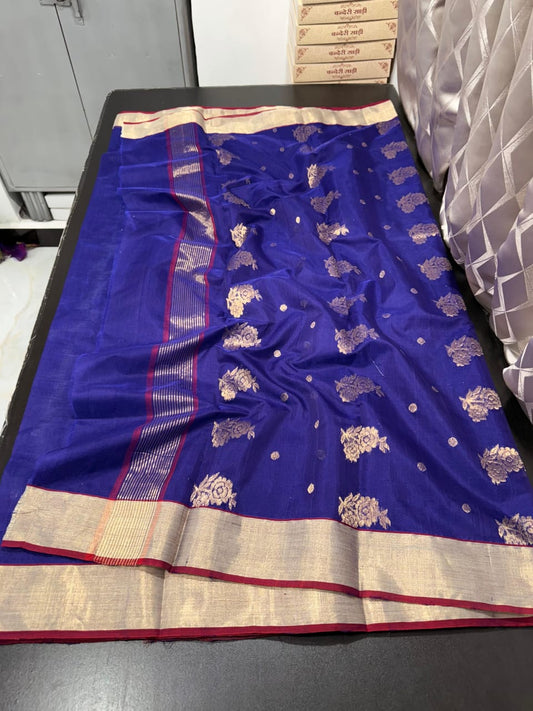 Chandaprabha | Cotton Silk Chanderi Saree