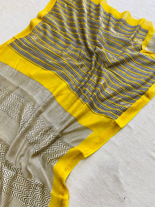 Let’s Wear #ethicallymade✅
🍁Beautifully Crafted Maheshwari Silk Saree  collection🍁
 Specially Designed in Bagru  jahota rapid dabu hand block print
100% Natural Dye
Fabric : Maheshwari Silk 
Length : 5.5 Meters
Blouse Piece : 0.90 Meter
