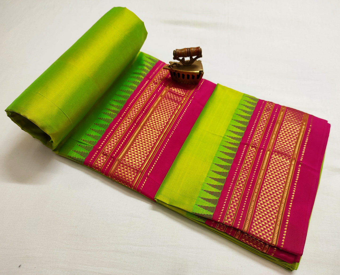 Bhargavi-ilkal-pure-silk-saree | Plain Ilkal Pure Silk Saree