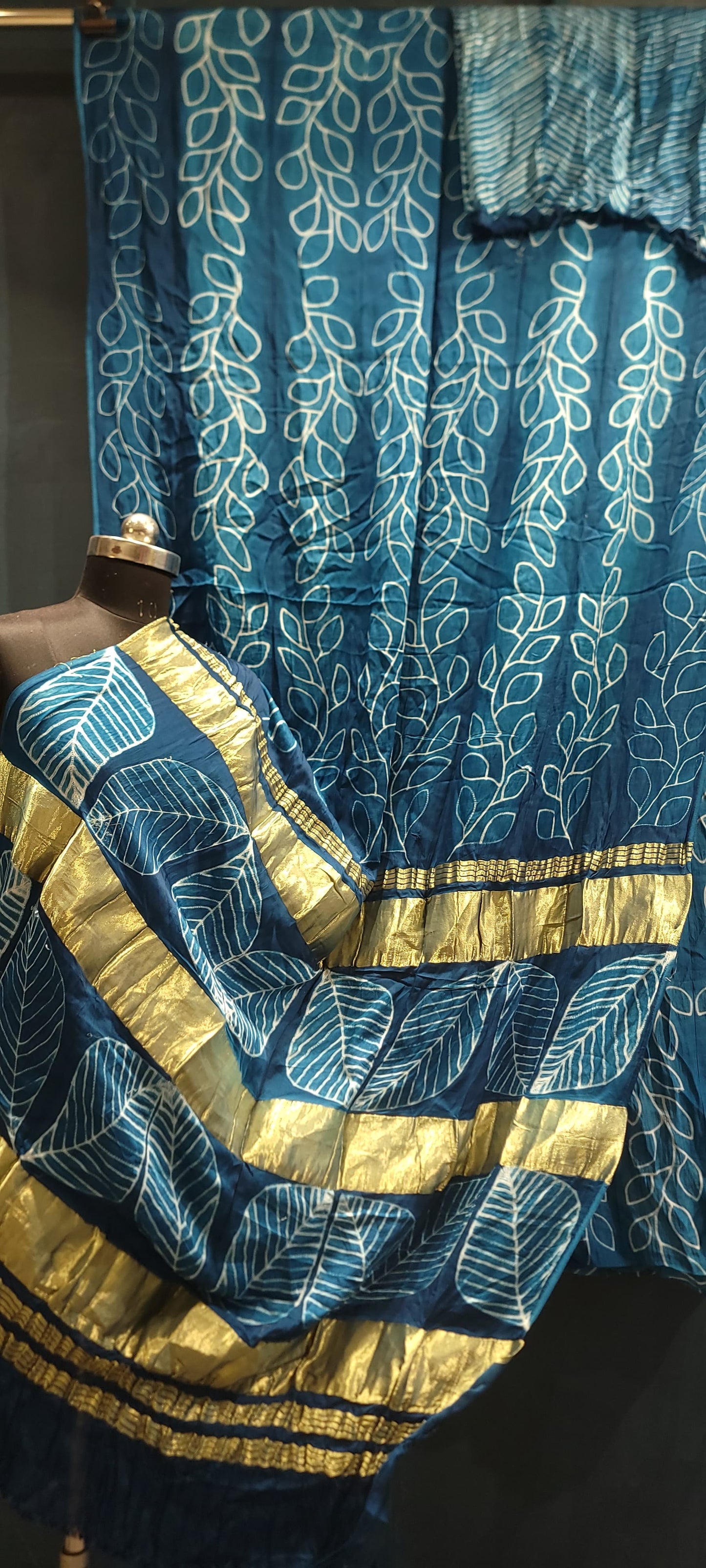 Suprasannah| Shibori on Modal Silk