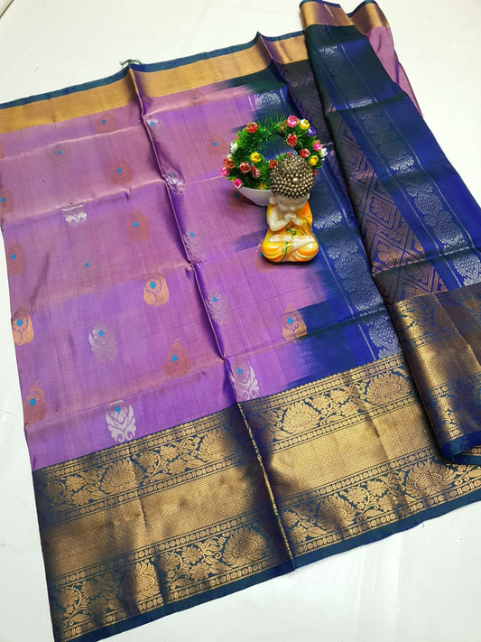 🌹uppada pattu🌹
💐🌹 Kanchi border Kalanjali buta sarees 
 🌹Good quality 💐👌👌👌
 Fabric: uppada pattu/pattu 💐💐
