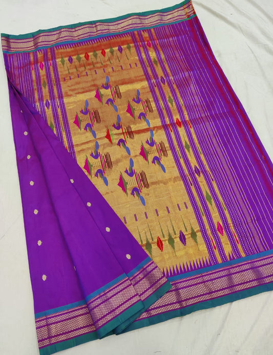 Pexmila | Pure silk handloom Paithani Saree