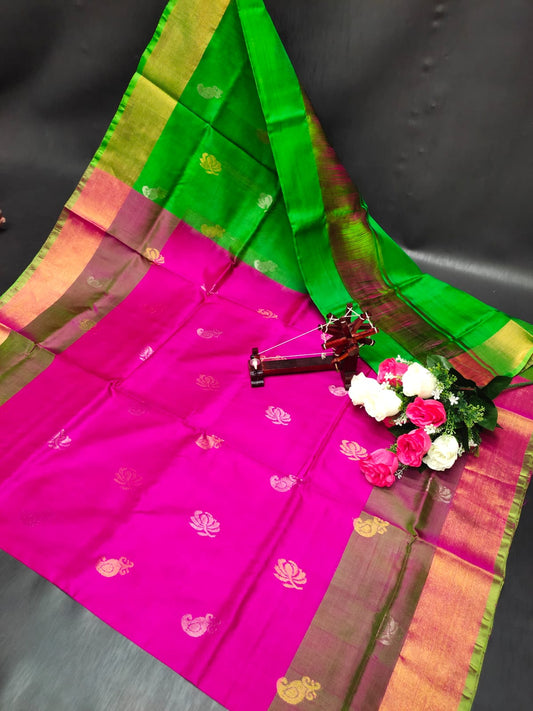 Urja | Pure silk uppada saree