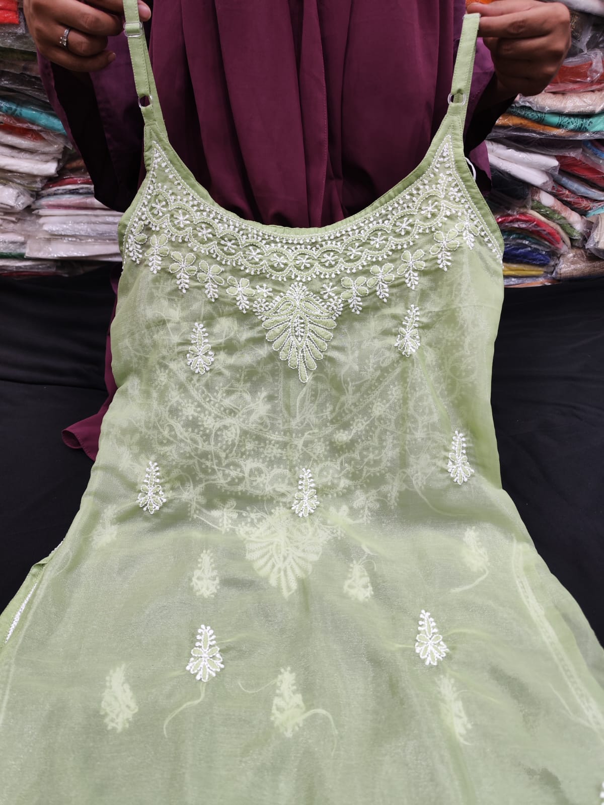 Chiremi | Chikankari Spaghetti Kurta