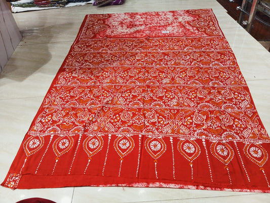 Cotton sorutuli handbatik saree with bp