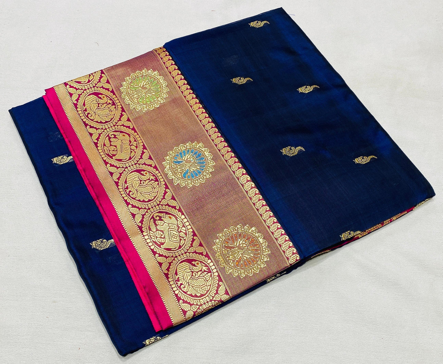 Saraswathi-Peshwai | Peshwai dagina silk sarees