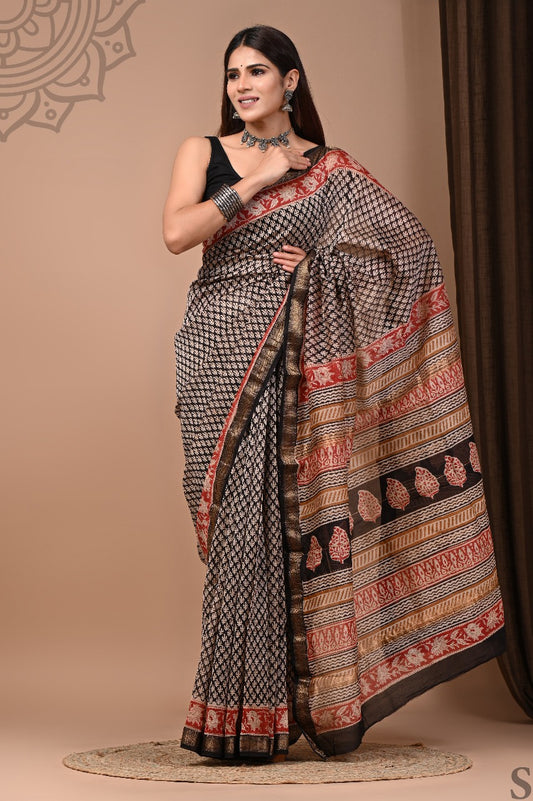 Mishka | Block prints on cotton silk