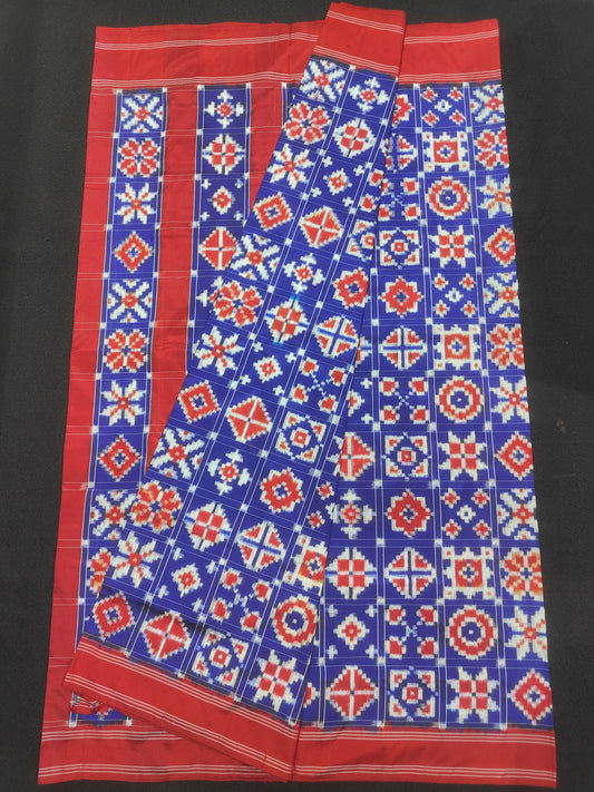 Trilokini | Pure silk Telia Rumal Sarees