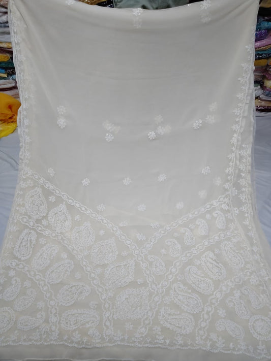 Madhumitha | Georgette chikankari saree