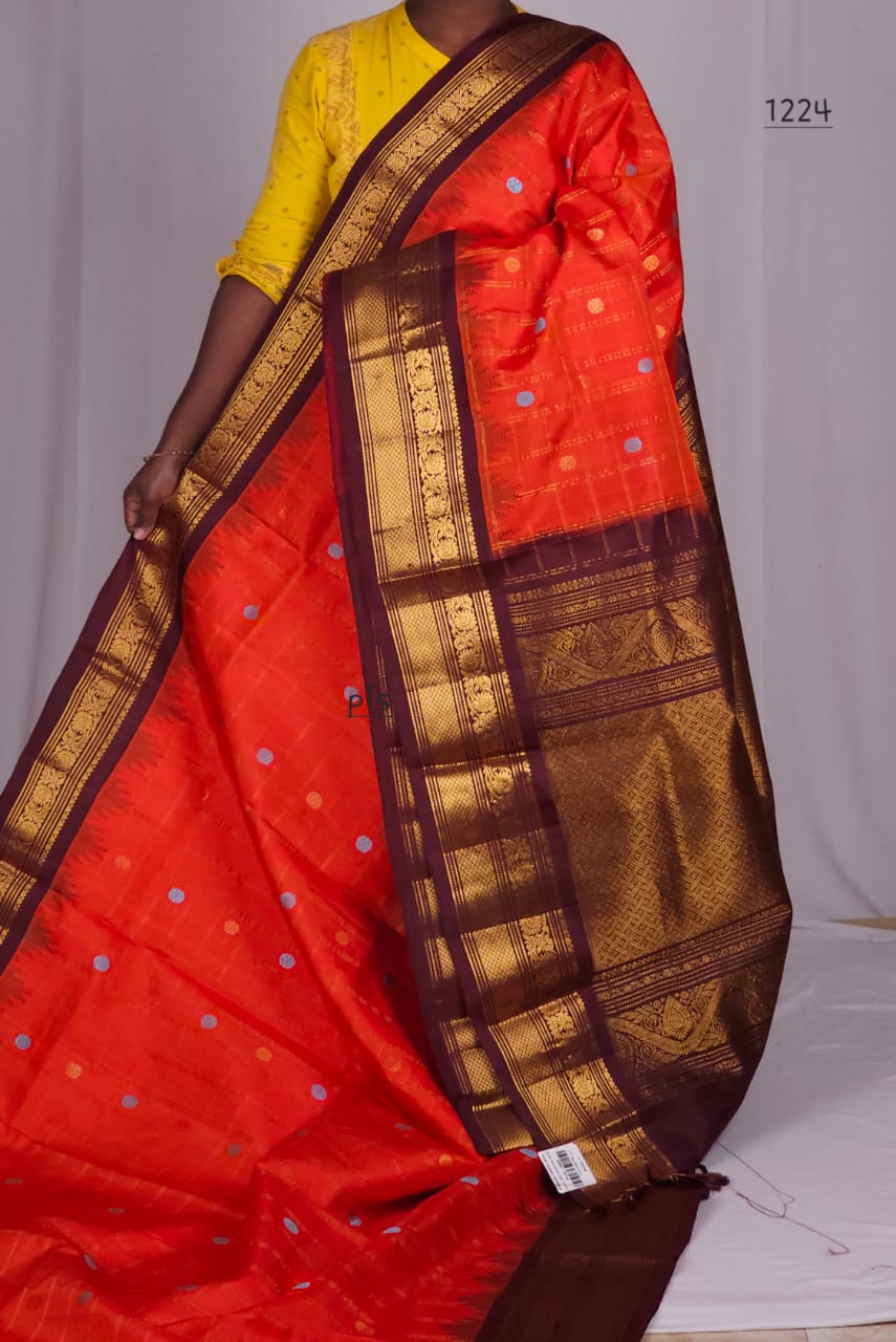 Gehna | Pure Pattu Gadwal Sarees