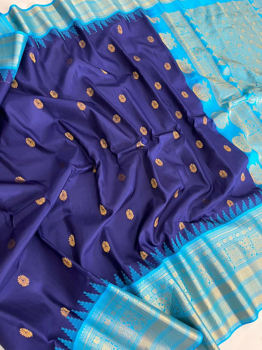 Delnaaz | Gadwal Sarees in pure Silk