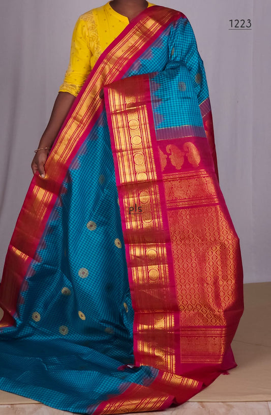 Ganalya | Pure Pattu Gadwal Sarees