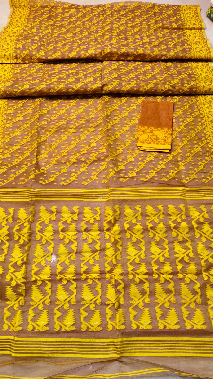 Janakiwati | Half Silk Jamdani