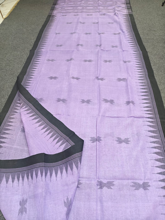 Handloom manipuri cotton saree
With bp