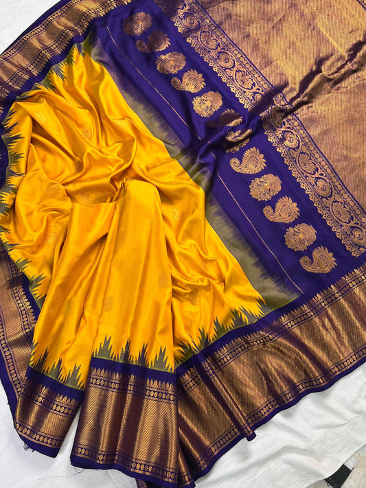 Aranya Gadwal | Gadwal Sarees in pure Silk