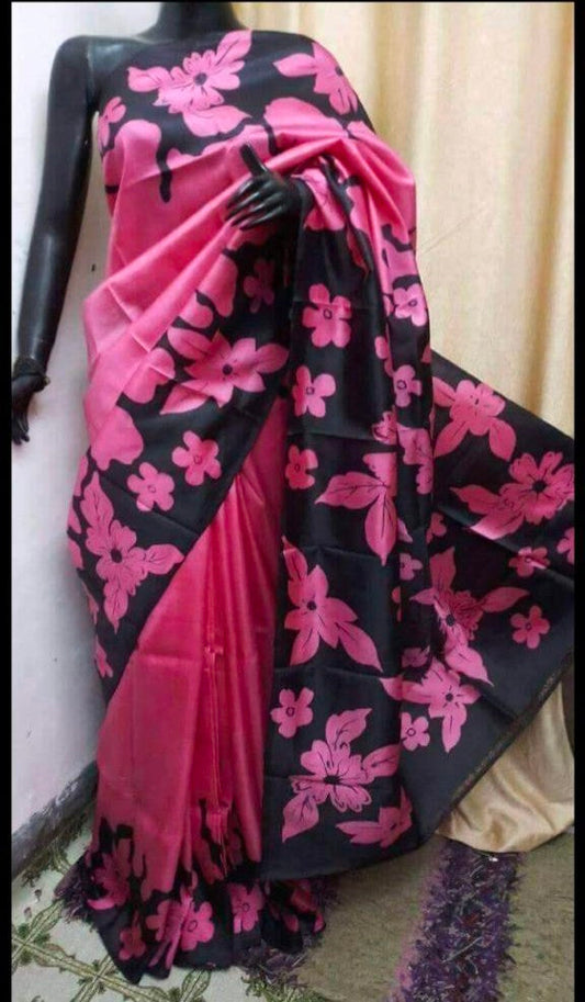 Baghuni | Murshidabad Silk Batik Sarees