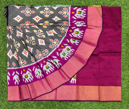 Bhavnshi | Pochampally Ikat silk saree