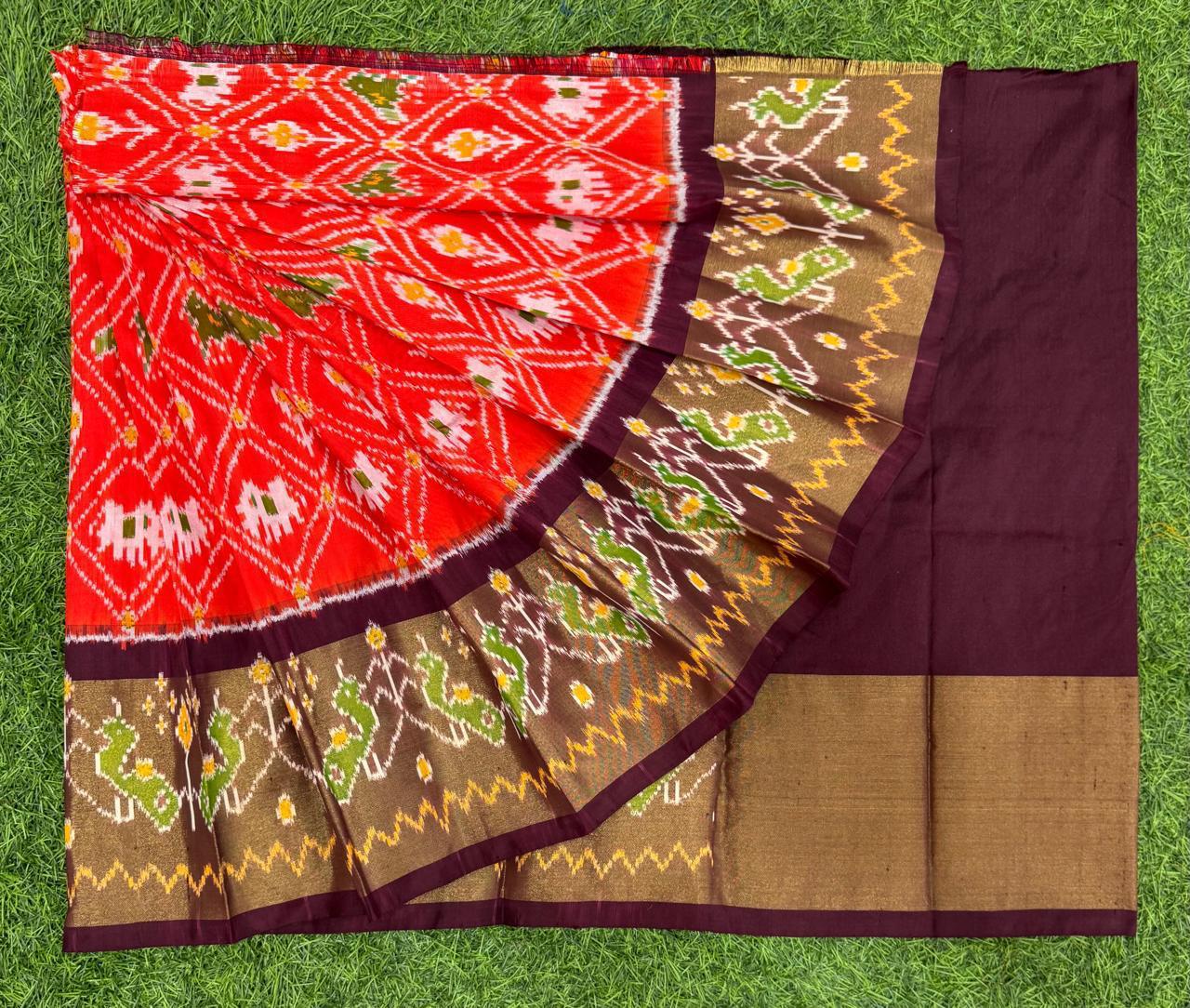 Bhavrupa | Pochampally Ikat silk saree