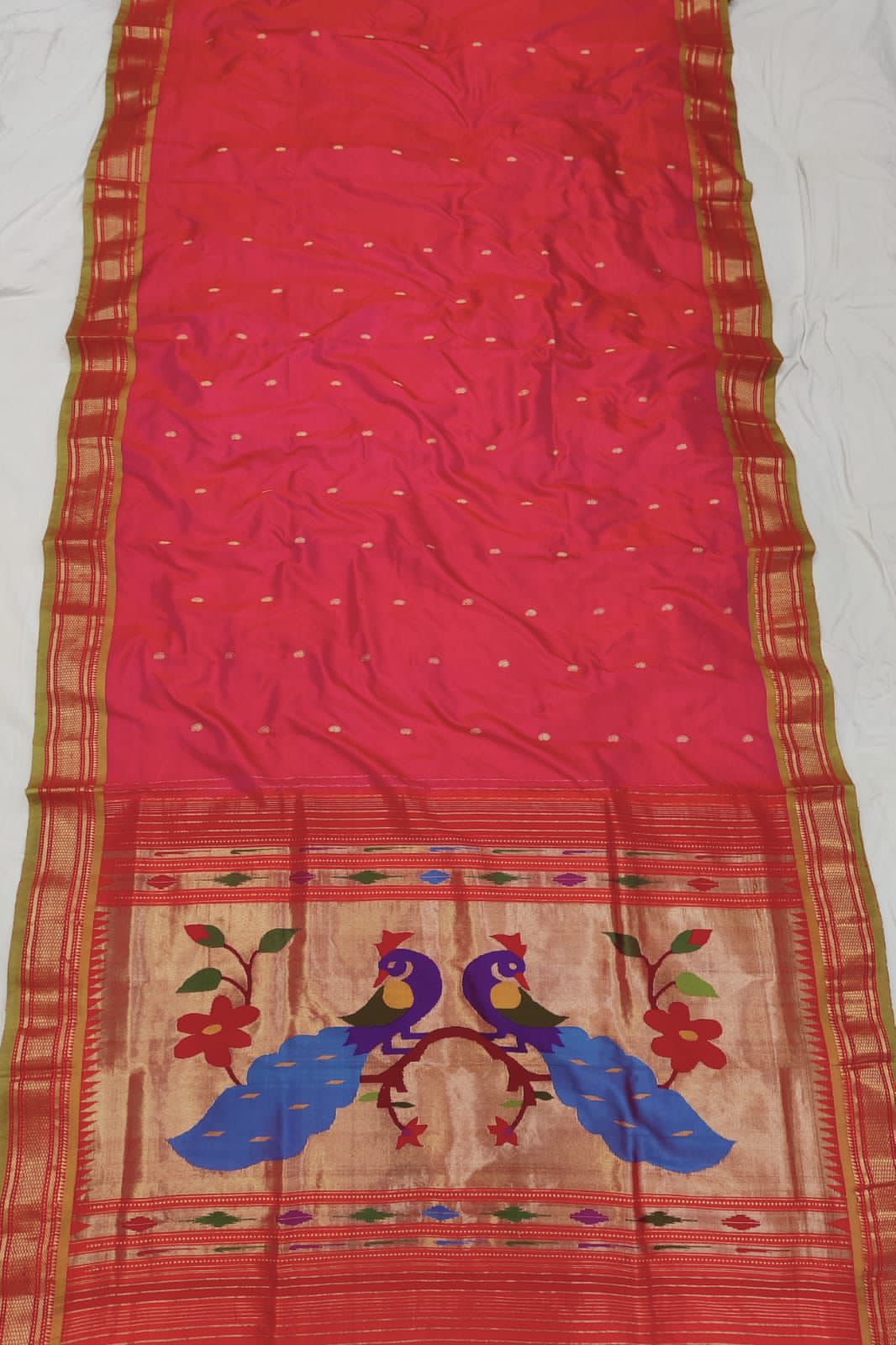Parishaali | Yeola Paithani Pure Silk Saree