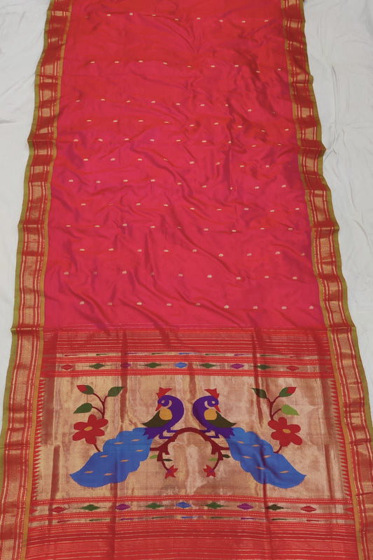 Parishaali | Yeola Paithani Pure Silk Saree