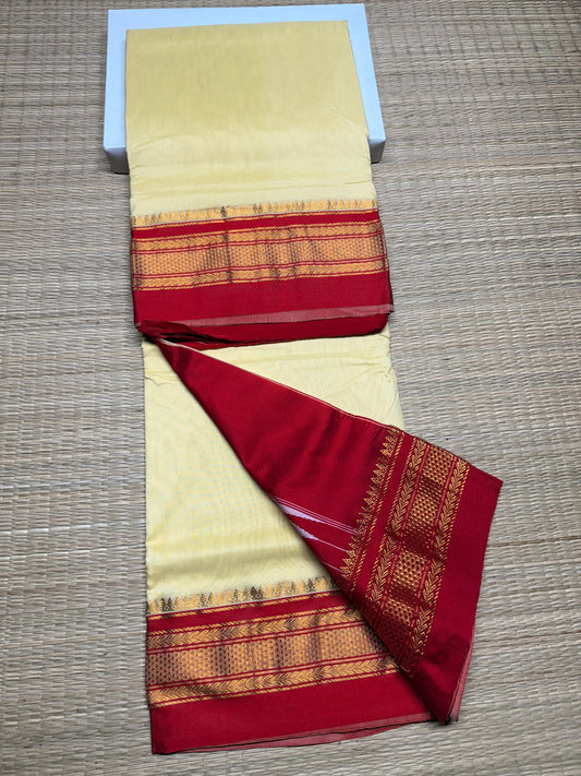 Ilonika | Blended Silk Ilkal Saree