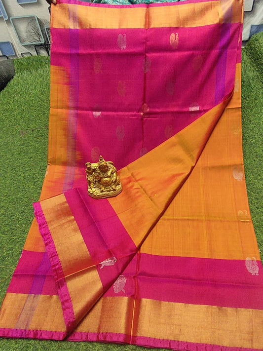 Samara-handloom-uppada-pure-pattu-sarees| Handloom Uppada Pure Pattu Sarees