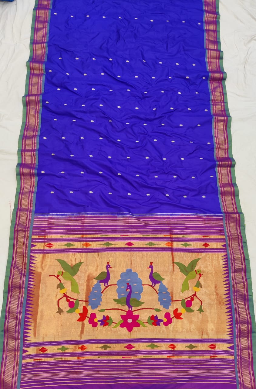 Paayalika | Yeola Paithani Pure Silk Saree