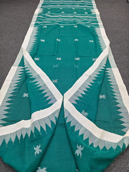 Handloom manipuri cotton saree
With bp