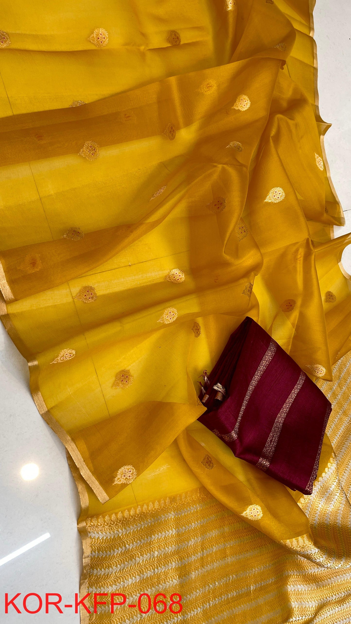 Bakula | PURE KORA SILK SAREES