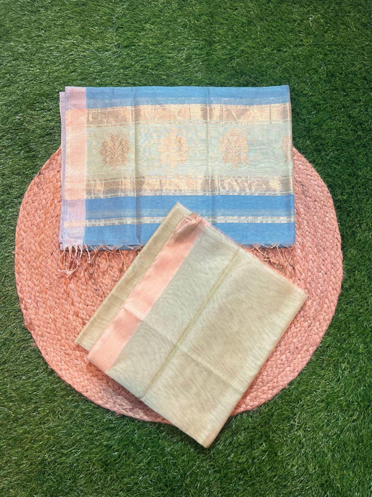 Charusree | Maheshwari fabric set ( Top & dupatta)