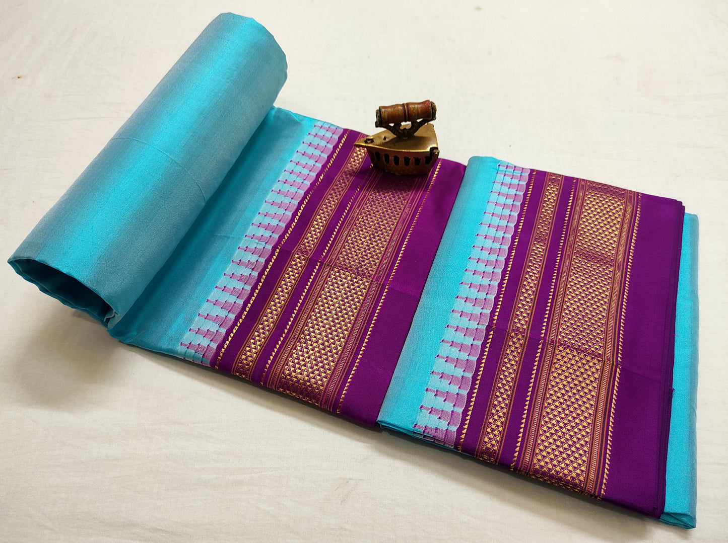 Deeksha-ilkal-pure-silk-saree | Plain Ilkal Pure Silk Saree