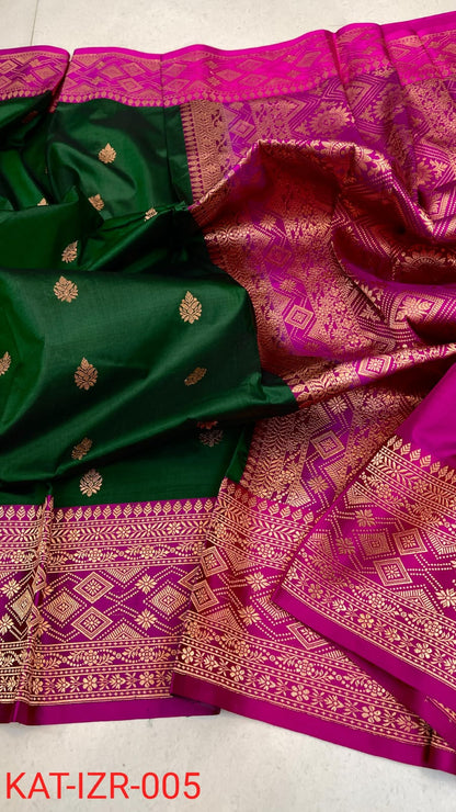 Bodhita | Katan Silk Banarasee Saree