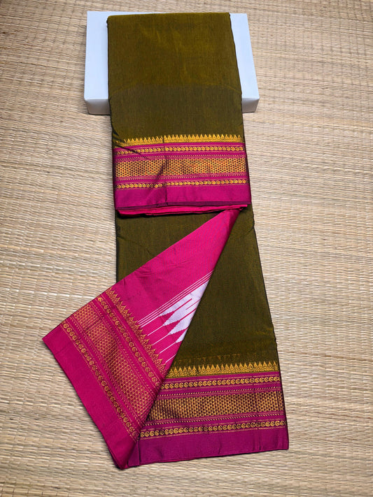 Ilazah | Blended Silk Ilkal Saree